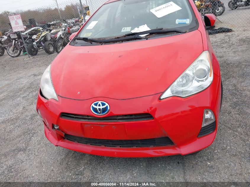 2014 Toyota Prius C Two VIN: JTDKDTB38E1562168 Lot: 40856084