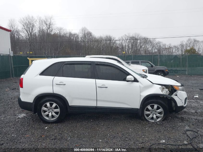 2013 Kia Sorento Lx VIN: 5XYKT3A15DG364956 Lot: 40856094