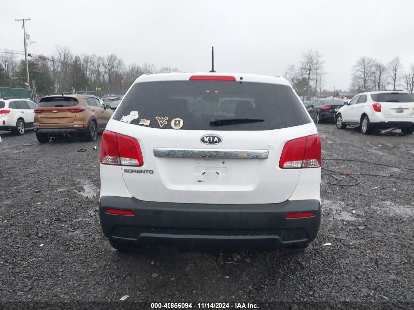 2013 Kia Sorento Lx VIN: 5XYKT3A15DG364956 Lot: 40856094