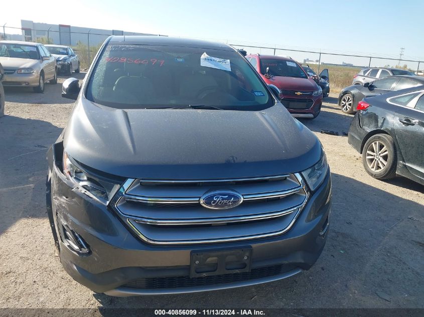 2017 Ford Edge Sel VIN: 2FMPK3J83HBC43645 Lot: 40856099