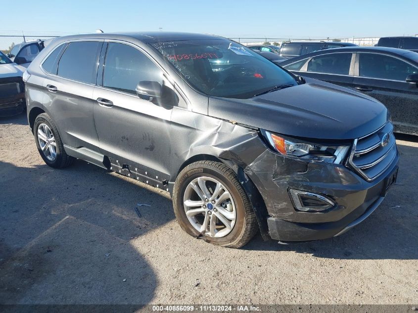 2017 Ford Edge Sel VIN: 2FMPK3J83HBC43645 Lot: 40856099