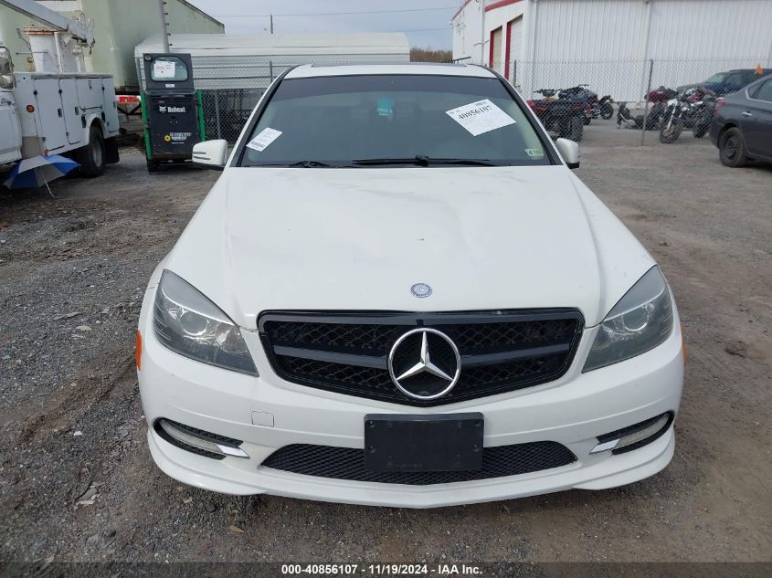 2011 Mercedes-Benz C 300 Luxury 4Matic/Sport 4Matic VIN: WDDGF8BB1BR156708 Lot: 40856107