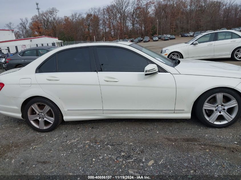 2011 Mercedes-Benz C 300 Luxury 4Matic/Sport 4Matic VIN: WDDGF8BB1BR156708 Lot: 40856107