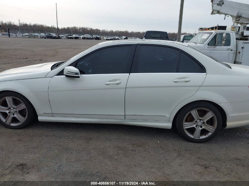 2011 Mercedes-Benz C 300 Luxury 4Matic/Sport 4Matic VIN: WDDGF8BB1BR156708 Lot: 40856107