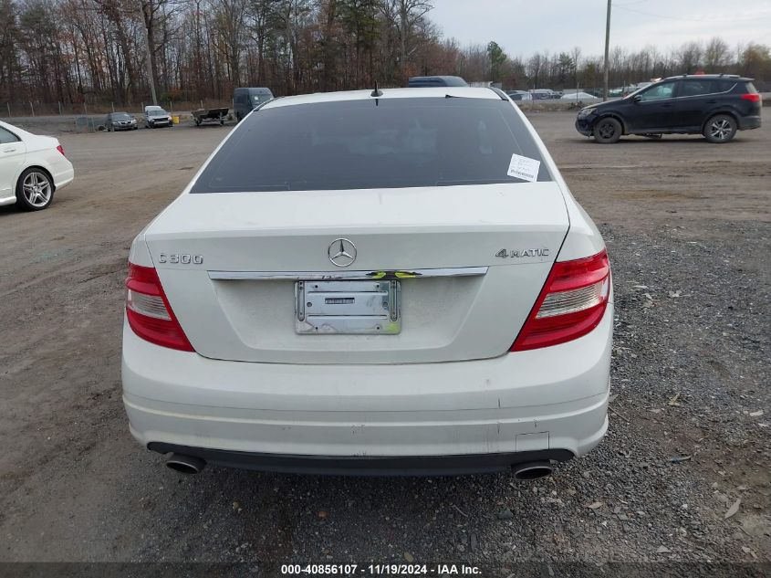 2011 Mercedes-Benz C 300 Luxury 4Matic/Sport 4Matic VIN: WDDGF8BB1BR156708 Lot: 40856107