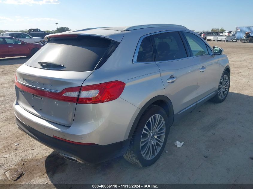 VIN 2LMTJ6LRXGBL30406 2016 LINCOLN MKX no.4