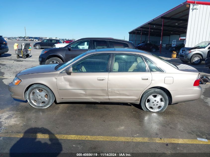 2003 Toyota Avalon Xls VIN: 4T1BF28B03U304611 Lot: 40856119