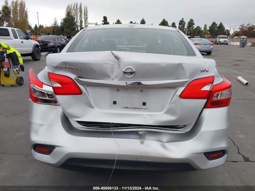 2018 Nissan Sentra Sv VIN: 3N1AB7AP4JY280454 Lot: 40856133