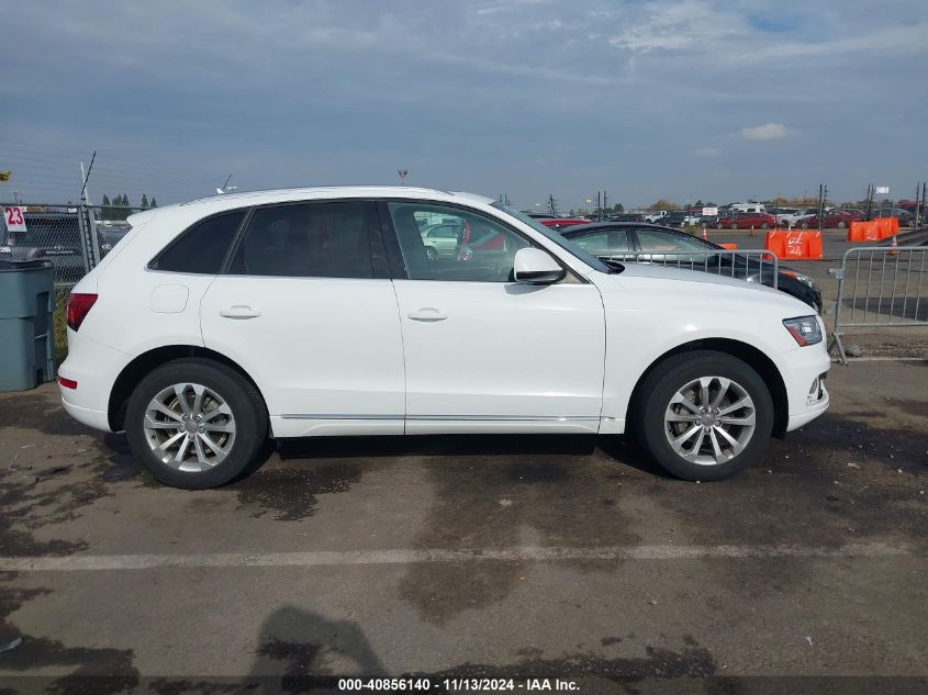 2014 Audi Q5 2.0T Premium VIN: WA1CFAFP0EA009203 Lot: 40856140