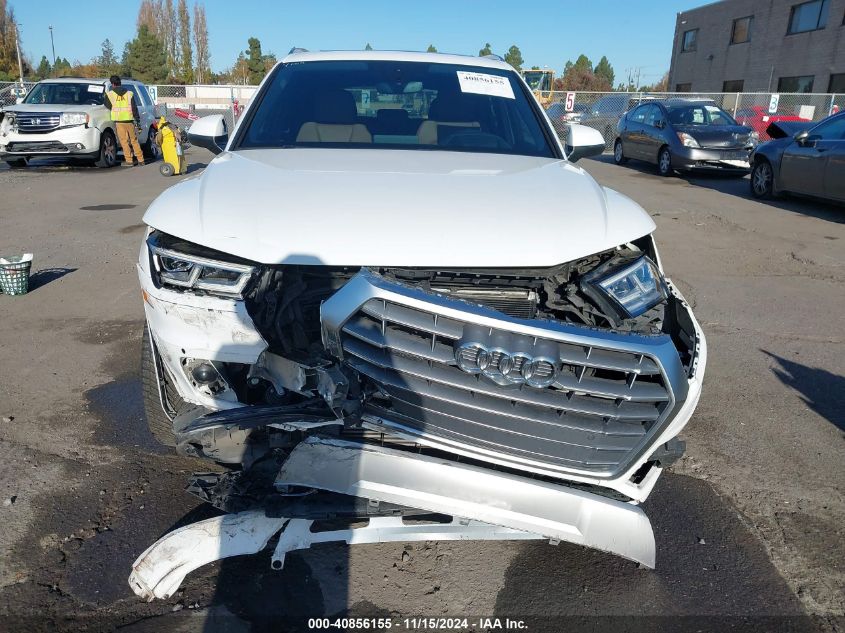 2018 Audi Q5 2.0T Premium VIN: WA1CNAFY7J2045065 Lot: 40856155