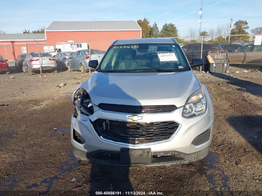 2016 CHEVROLET EQUINOX LS - 2GNFLEEK3G6205507