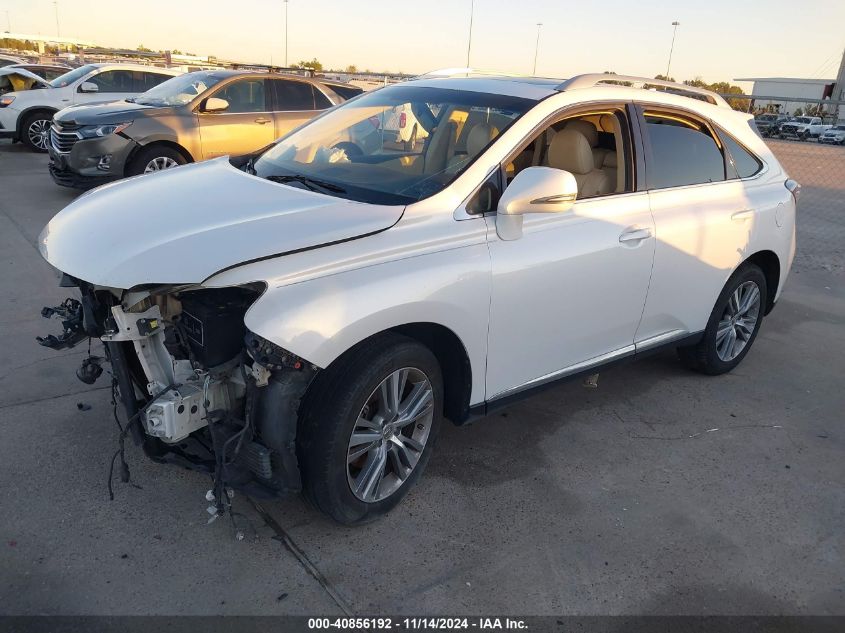 VIN 2T2ZK1BA6FC166630 2015 Lexus RX, 350 no.2