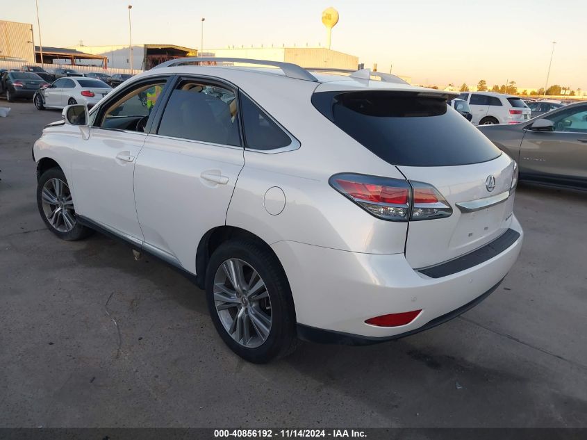 VIN 2T2ZK1BA6FC166630 2015 Lexus RX, 350 no.3