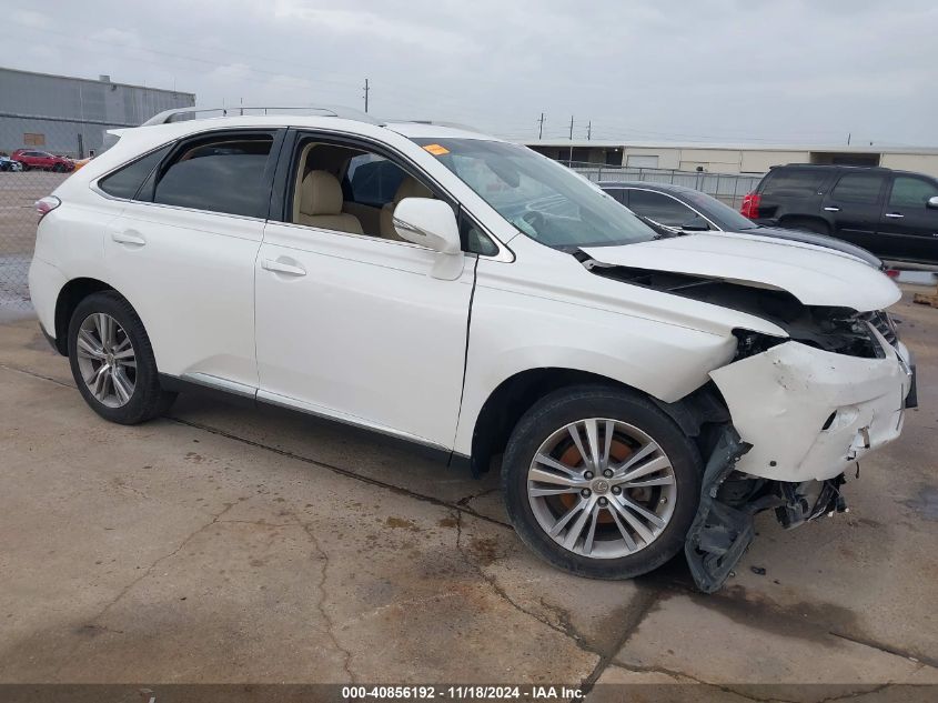 VIN 2T2ZK1BA6FC166630 2015 Lexus RX, 350 no.1