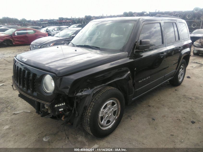 VIN 1C4NJPBB9GD678565 2016 Jeep Patriot, Sport no.2