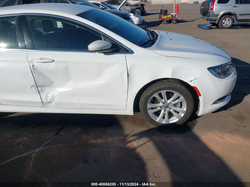 2015 Chrysler 200 Limited VIN: 1C3CCCAB3FN503477 Lot: 40856205