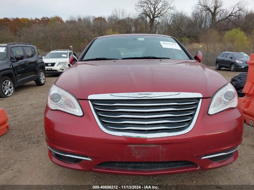 2012 Chrysler 200 Touring VIN: 1C3CCBBB6CN142928 Lot: 40856212