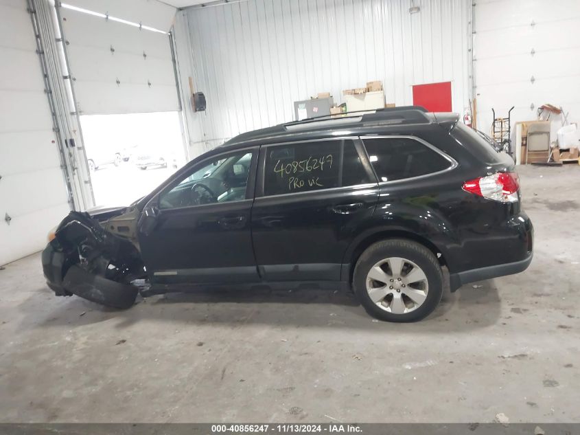 2011 Subaru Outback 2.5I Premium VIN: 4S4BRCCC9B3396321 Lot: 40856247