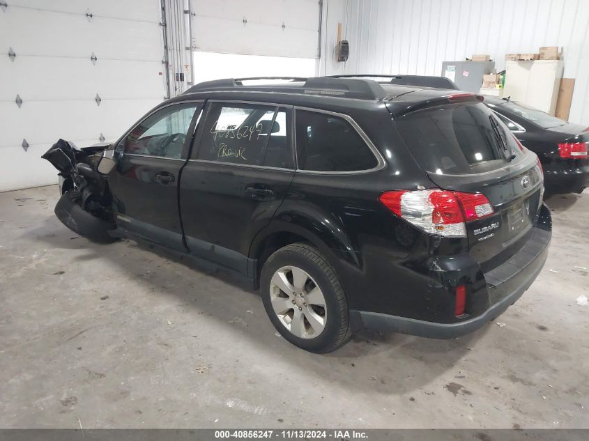 2011 Subaru Outback 2.5I Premium VIN: 4S4BRCCC9B3396321 Lot: 40856247