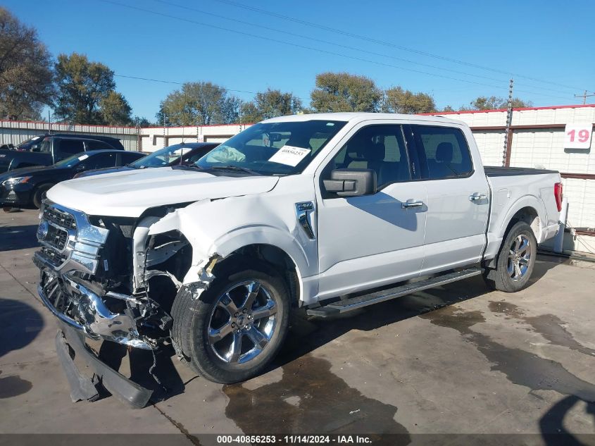 2022 Ford F-150 Xlt VIN: 1FTEW1CP5NKD56216 Lot: 40856253