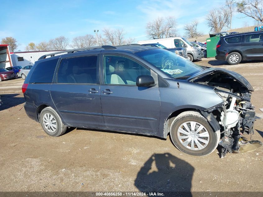 2010 Toyota Sienna Le VIN: 5TDKK4CC1AS327005 Lot: 40856258