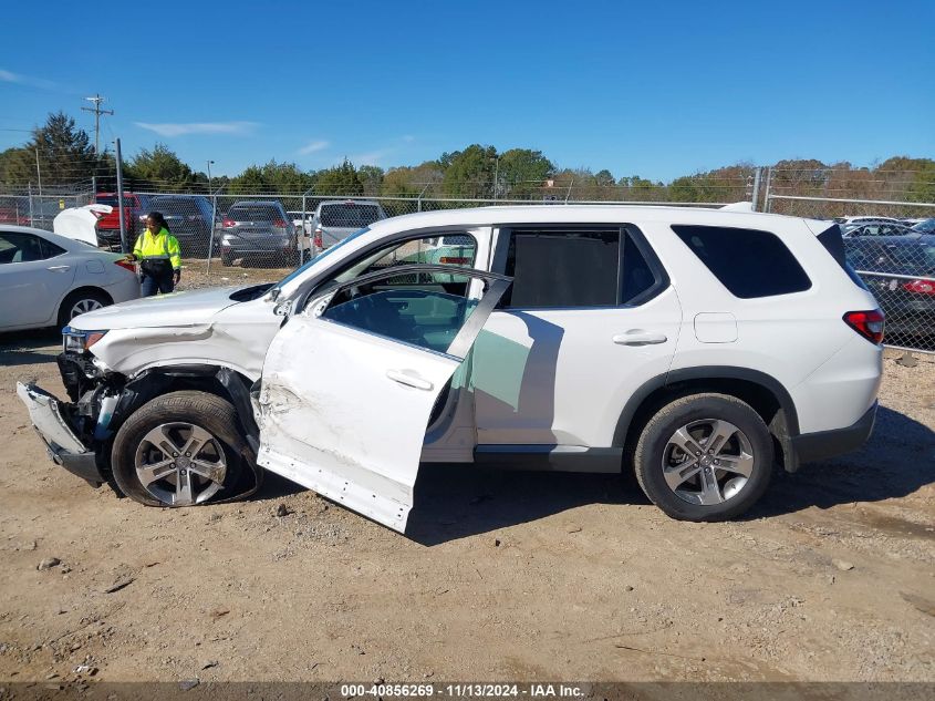 2025 Honda Pilot Ex-L VIN: 5FNYG2H43SB006607 Lot: 40856269