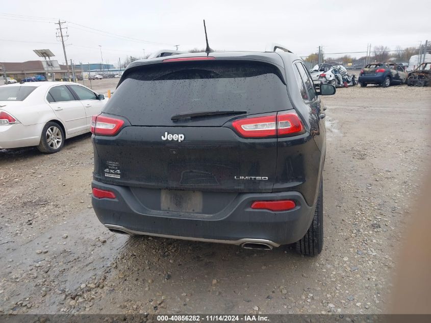 2016 Jeep Cherokee Limited VIN: 1C4PJMDS3GW180192 Lot: 40856282