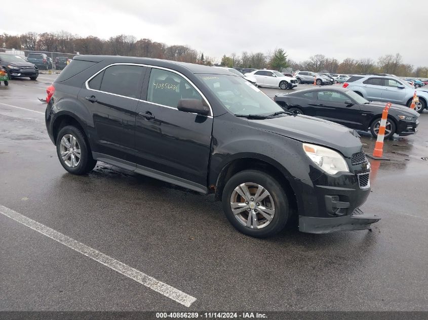 VIN 2GNFLCEK4D6161338 2013 Chevrolet Equinox, LS no.1