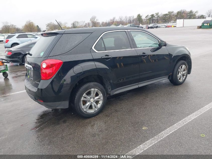 VIN 2GNFLCEK4D6161338 2013 Chevrolet Equinox, LS no.4