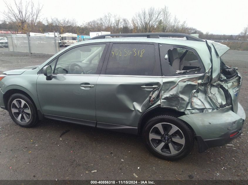 2018 Subaru Forester 2.5I Limited VIN: JF2SJAJC5JH438859 Lot: 40856318