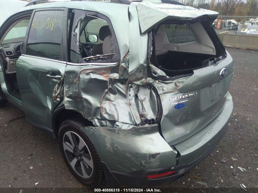 VIN JF2SJAJC5JH438859 2018 SUBARU FORESTER 2.5I LIMITED