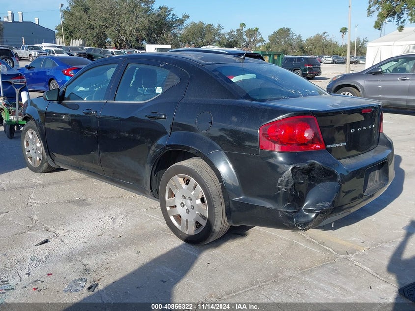2013 DODGE AVENGER SE - 1C3CDZAB8DN631470
