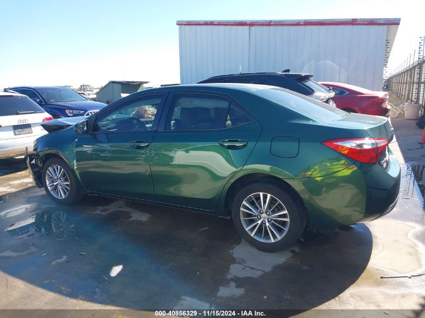 2014 Toyota Corolla Le Plus VIN: 5YFBURHE8EP015375 Lot: 40856329