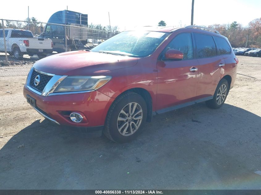 2015 Nissan Pathfinder Sv VIN: 5N1AR2MM6FC602570 Lot: 40856338