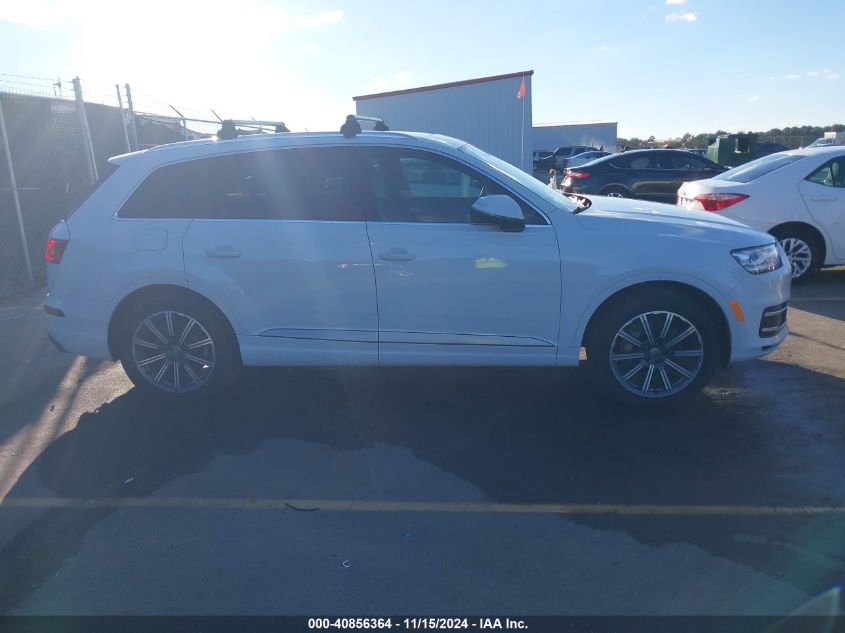 2017 Audi Q7 3.0T Premium VIN: WA1LAAF78HD002145 Lot: 40856364