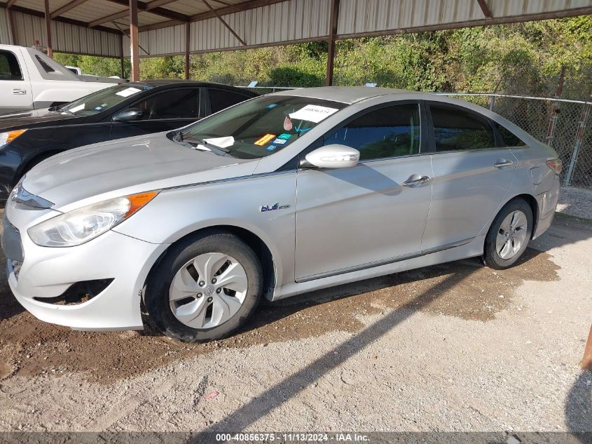 2014 Hyundai Sonata Hybrid VIN: KMHEC4A46EA115379 Lot: 40856375