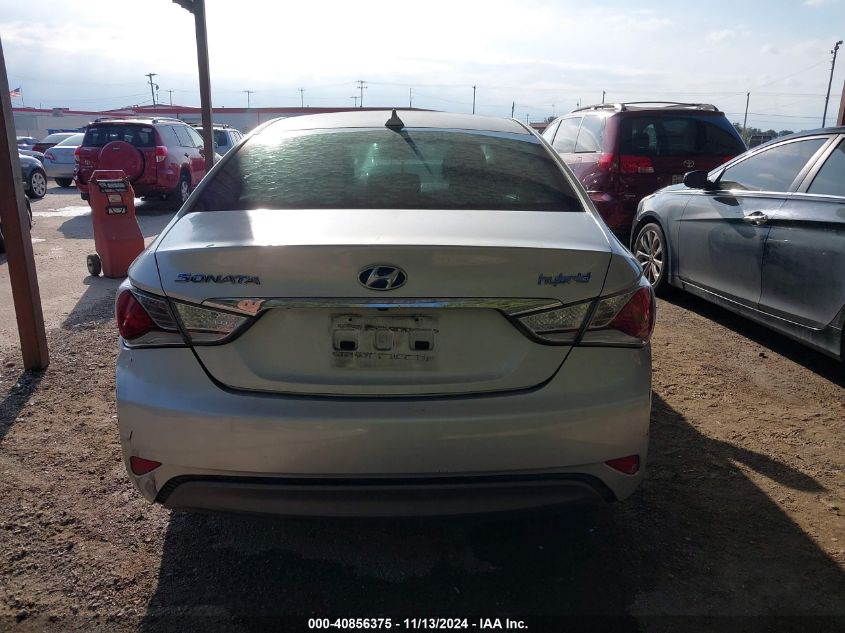 2014 Hyundai Sonata Hybrid VIN: KMHEC4A46EA115379 Lot: 40856375