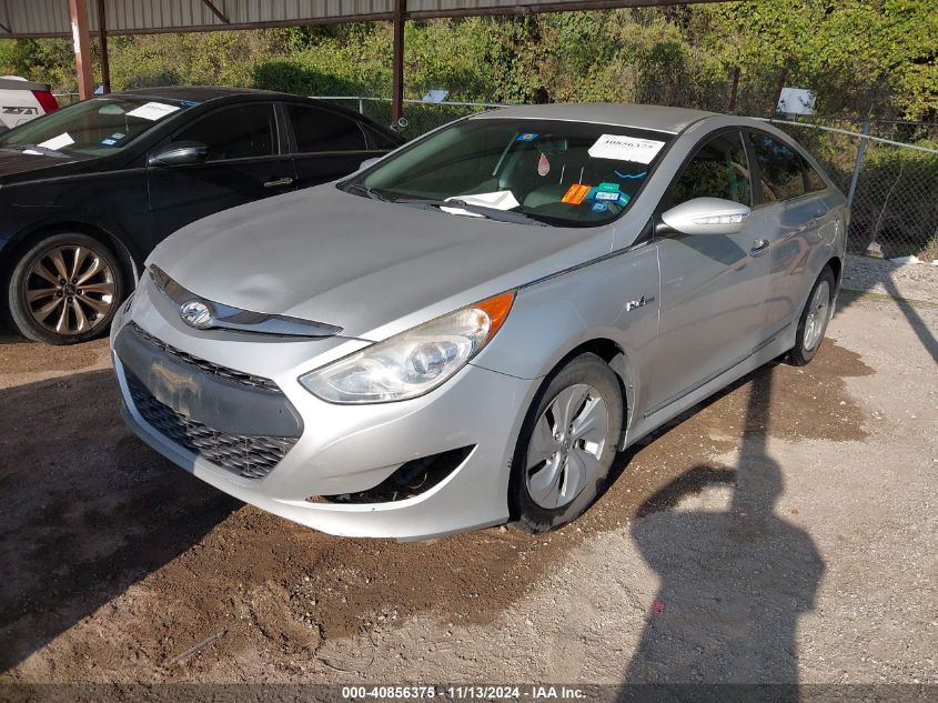 2014 Hyundai Sonata Hybrid VIN: KMHEC4A46EA115379 Lot: 40856375