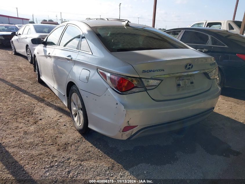 2014 Hyundai Sonata Hybrid VIN: KMHEC4A46EA115379 Lot: 40856375