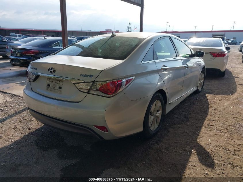 2014 Hyundai Sonata Hybrid VIN: KMHEC4A46EA115379 Lot: 40856375