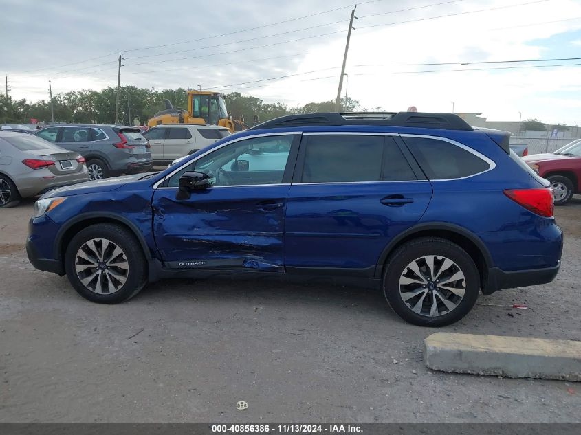 2017 Subaru Outback 3.6R Limited VIN: 4S4BSENC3H3208561 Lot: 40856386