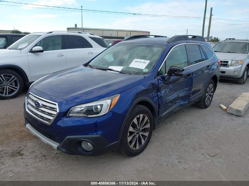 2017 Subaru Outback 3.6R Limited VIN: 4S4BSENC3H3208561 Lot: 40856386