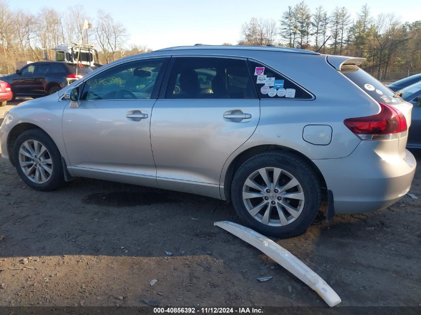 2013 Toyota Venza Le VIN: 4T3BA3BB9DU035787 Lot: 40856392