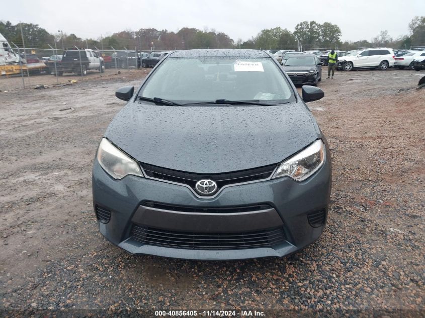 2015 Toyota Corolla Le VIN: 2T1BURHE3FC330523 Lot: 40856405