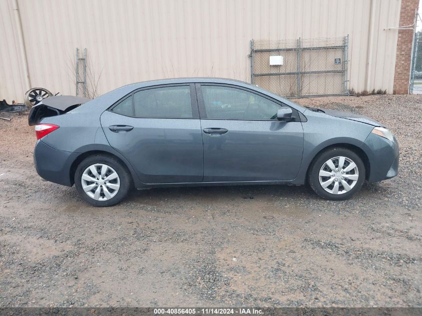 2015 Toyota Corolla Le VIN: 2T1BURHE3FC330523 Lot: 40856405