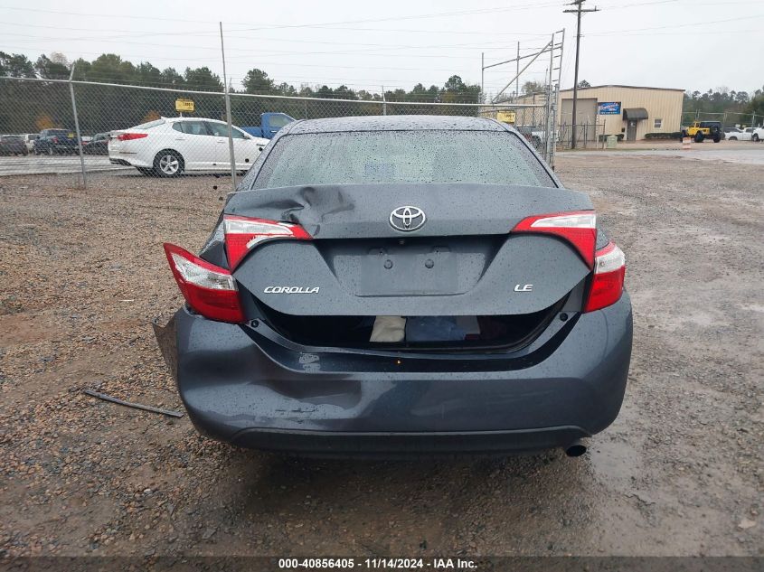 2015 Toyota Corolla Le VIN: 2T1BURHE3FC330523 Lot: 40856405