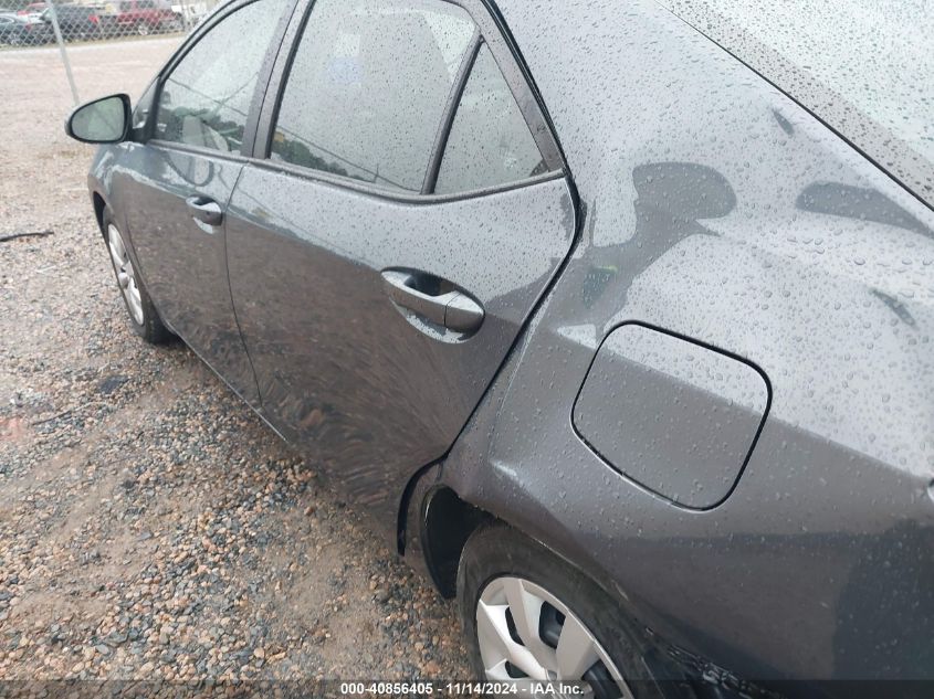 2015 Toyota Corolla Le VIN: 2T1BURHE3FC330523 Lot: 40856405