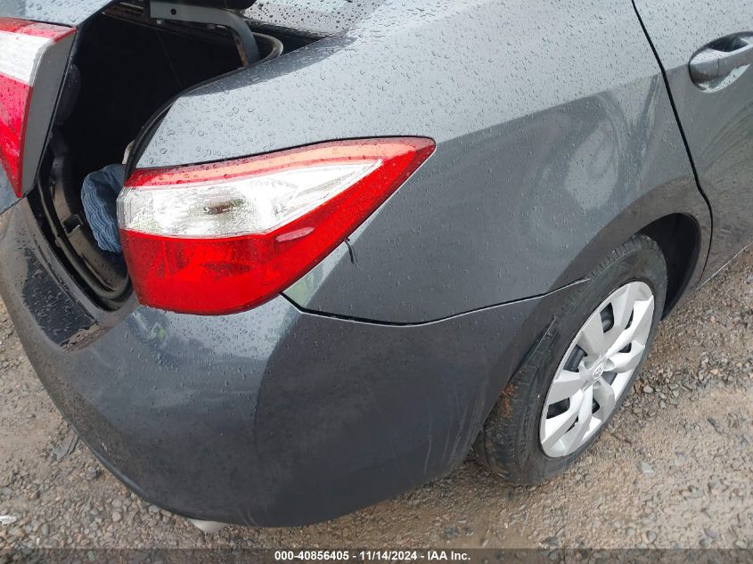 2015 Toyota Corolla Le VIN: 2T1BURHE3FC330523 Lot: 40856405