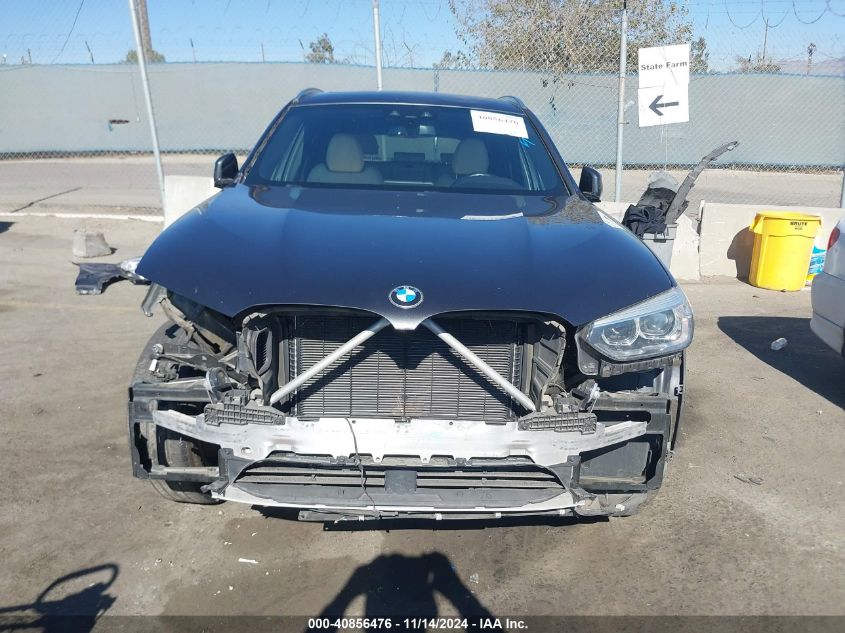 2021 BMW X3 xDrive30I VIN: 5UXTY5C05M9846123 Lot: 40856476