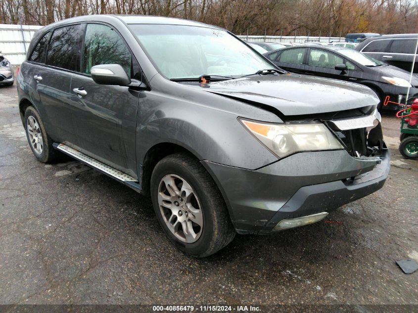 2008 Acura Mdx Technology Package VIN: 2HNYD28428H506828 Lot: 40856479